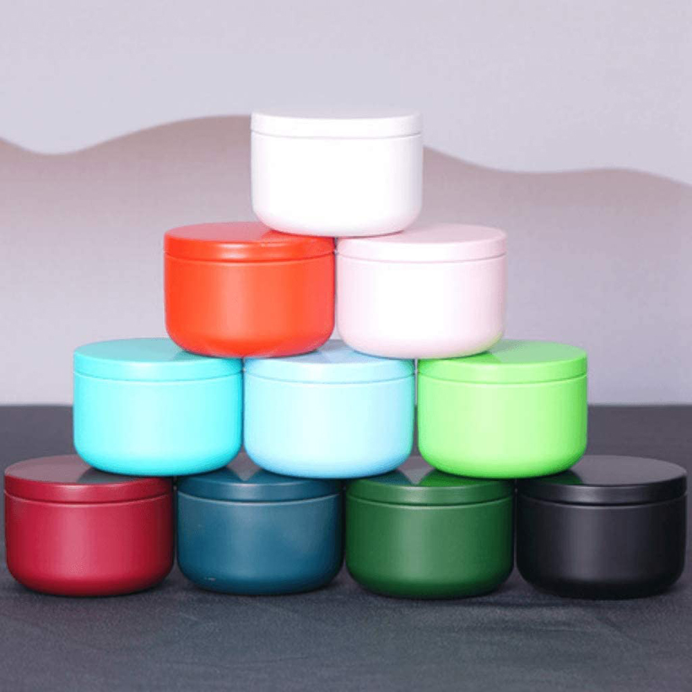 Tin Container Lid - Kaleng Teh dengan Tutup Kedap Udara