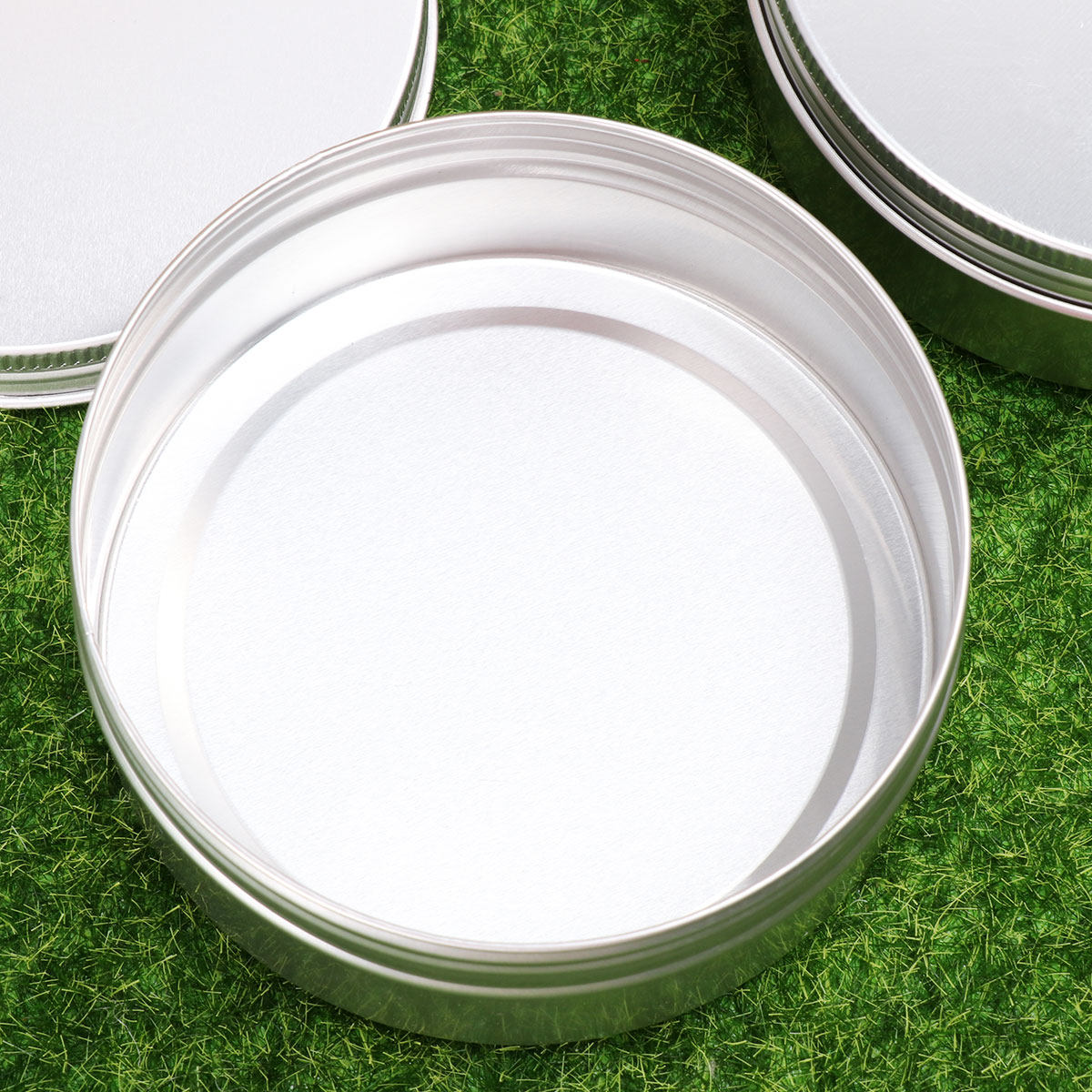 10 Buah Wadah Sampel Botol Alu - Tin Container Lid ulasan dan harga