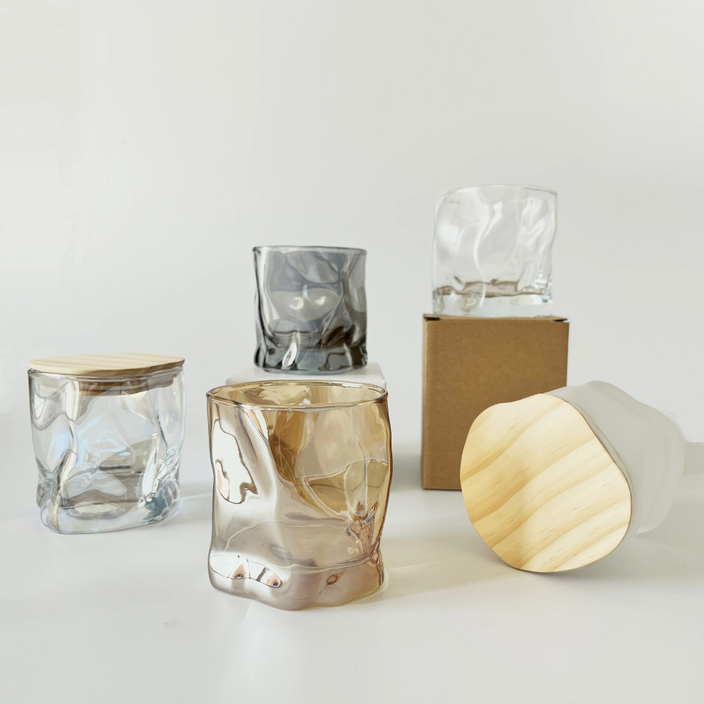 Cangkir teh putar, toples lili - Candle Making Jars With Lids ulasan dan harga