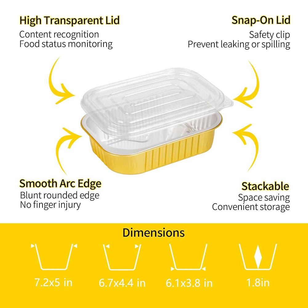 Wadah Aluminium Kecil dengan T - Tin Container Lid ulasan dan harga