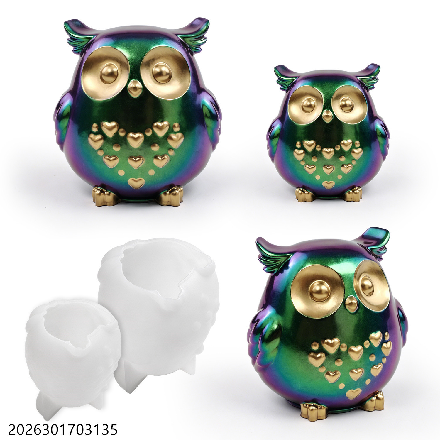 Cetakan Silikon Burung Hantu 3 - Candle Making Tutorial ulasan dan harga